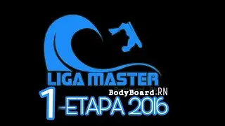 1&ordm; MASTER OPEN BODYBOARDING LIGA MASTER RN 2016 - PONTA NEGRA