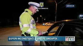 UNCONSCIOUS DRIVERS PULL OVER ON THE RIGHT