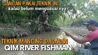 teknik mancing dasaran di sungai || mancing wader no