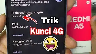 Как заблокировать сеть 4G на новейшем телефоне Redmi A5