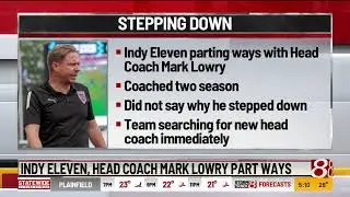 Indy Eleven parts ways with head coach Mark Lowry