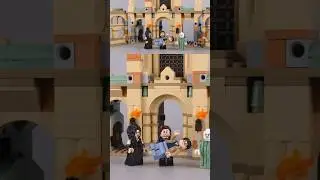 LEGO Harry Potter The Battle of Hogwarts 76415 #harrypotter #lego #stopmotion #hogwarts