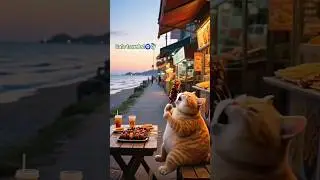 Cats travel story 🧿#cat #funny #cartoon #travel #catshorts #viralcats #viral #catandfish