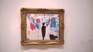 Jean-Michel Basquiat at Guggenheim Museum Bilbao shot by Paul Allen @Andfotography, 2 July 2015