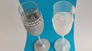 Hochzeit Glas/تزئین زیبای جام عروسی