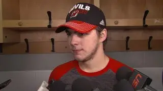 Hischier knew his 1st goal would come eventually