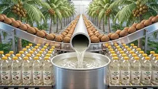 Inside the Coconut Oil Factory: How Virgin Coconut Oil Is Made (Full Process Documentary)