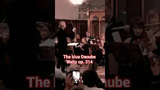 The blue Danube Waltz: 200 years of Johann Strauss #strauss #horstsohm #orchestra #music #live