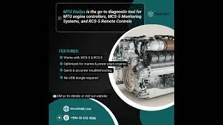 📌How to Diagnose MTU Engines FAST? #mtudiasys #mtuengines #enginediagnostics  #mtucontrollers #mtu