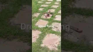 drone flying
