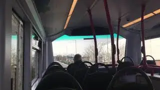 (ONBOARD) First Aberdeen - Wright StreetDeck FCEV (hydrogen) 39708 (SV70 BWW)