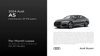 Audi A5 09/01/2024 4257405