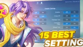 Moba Legends 5v5 Ki Best Setting 
