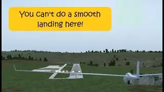 A bumpy runway in Switzerland | LSGE Ecuvillens [FlightGear]
