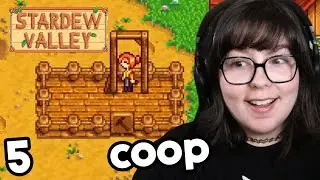 *FINALLY* getting a Chicken Coop & the End of Spring Year 1 | Stardew Valley #5