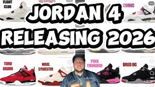 Every Jordan 4 releasing in 2026 ￼