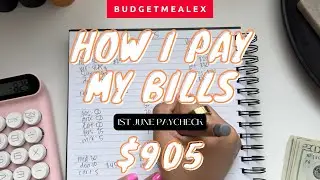How I Pay My Bills | Dave Ramsey Inspired | Zero Based Budget
