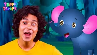 Wild Wild Animals Song | Preschool Songs | Tappy Troops - Educational Toddler Learning Videos