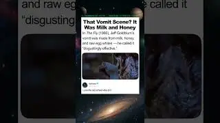 This Vomit Scene Was Made with Milk and Honey