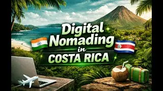 Costa Rica Digital Nomad Visa for Indians with and without US Visa | Episode   1 | Hindi & English