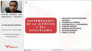 ENFERMEDADES DE LA HIPÓFISIS Y DEL HIPOTÁLAMO PARTE 1 - ENDOCRINOLOGÍA - VILLAMEDIC