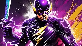 The Flash Graffiti Art - Photo Montage
