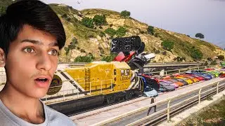 500 Lamborghinis vs Train in GTA 5 😱🚂🔥 | Ultimate Test ✅
