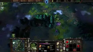 Армия ночных эльфов сильна в поединке 1 на 1: Орки против ночных эльфов в Warcraft 3 #444