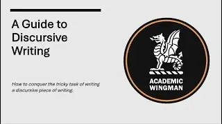 A Guide to Discursive Writing