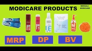 MODICARE PRODUCTS LIST AND MRP-DP - BV LIST ||MODICARE
