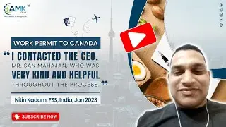 Canadian Work Permit Success Stories| Work Permit to Canada for Food Service Supervisor