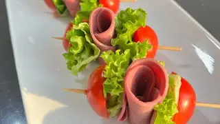 Cherry Salami Skewers: The Perfect 5-Minute Appetizer! | VLOGMAS DAY 13 | MYKITCHENBUDDY