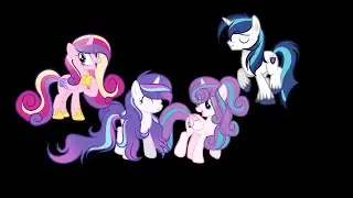 MLP SPEEDPAINT - NEXT GEN - CRYSTAL FAMILY✨ - mlp base edit