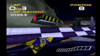 WipEout 1995 gameplay for the first time