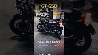 AEW 104 - GT 650 Idle sound without baffle #aewexhaust