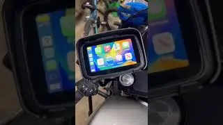 5-inch motorcycle portable Carplay Android Auto player