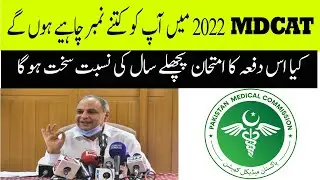 PMC MDCAT 2022 Merit formula Closing Aggregate 2021 PMC  MDCAT 2022 Latest News