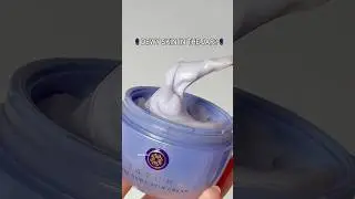 Worth the hype? Tatcha dewy skin lilac cream #tatcha #dewyskin #skincare #dewyglow