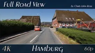Hamburg, Germany: Moorburg, Francop, Neuenfelde - Altes Land - 4K (UHD/2160p/60p)