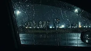 The Best Nap Spot is a Car with Massive Heavy Rain - Deep Sleep and Insomnia Relief