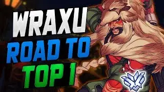 WRAXU INSANE HANZO! 55 ELIMS! [ OVERWATCH SEASON 10 TOP 500 ]