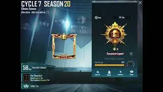 Asia server Top 54 ranking Solo conqueror player | PUBG mobile | ShankszzYT