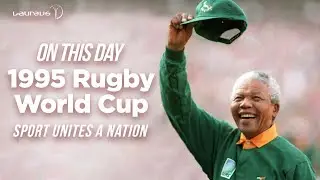 24th June 1995 -  Rugby World Cup - Nelson Mandela