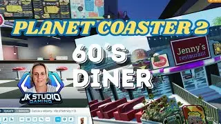 PLANET COASTER 2 - 60&acute;s RETRO RESTAURANT JENNY&acute;S