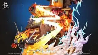 [Teaser] Zenitsu 7th Form Infinity Castle EPIC Diorama by XinLou Studios