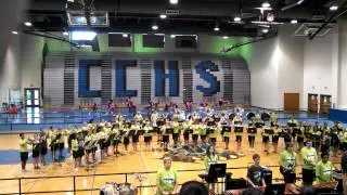 Camden County High School GA Competition Band Visual Ensemble 2013 part2of2