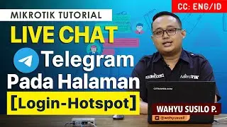 Live Chat on Hotspot Login Page - MIKROTIK TUTORIAL [ENG SUB]