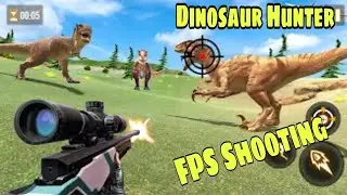 Dinosaur Hunter FPS Shooting Game Dinosaur Game - Android Gameplay # 1