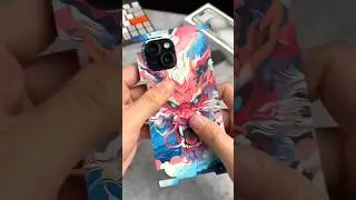 Amazing mobile skin installation 🔥 #shorts