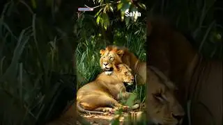 The Lion&rsquo;s Cry: When Love Turns to Loss in the Heart of the Forest #shorts #lion #hearttouching